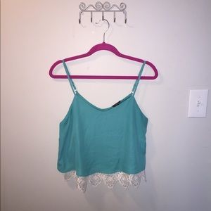Cute semi cropped tank